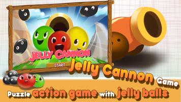 JellyCannon Puzzle Action Game plakat