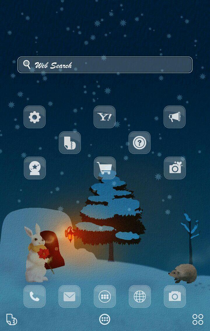 冬の動物 イラスト壁紙きせかえ安卓下载 安卓版apk 免费下载