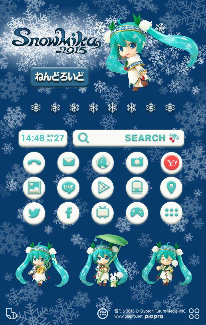 雪ミク 初音ミク 壁紙きせかえ For Android Apk Download