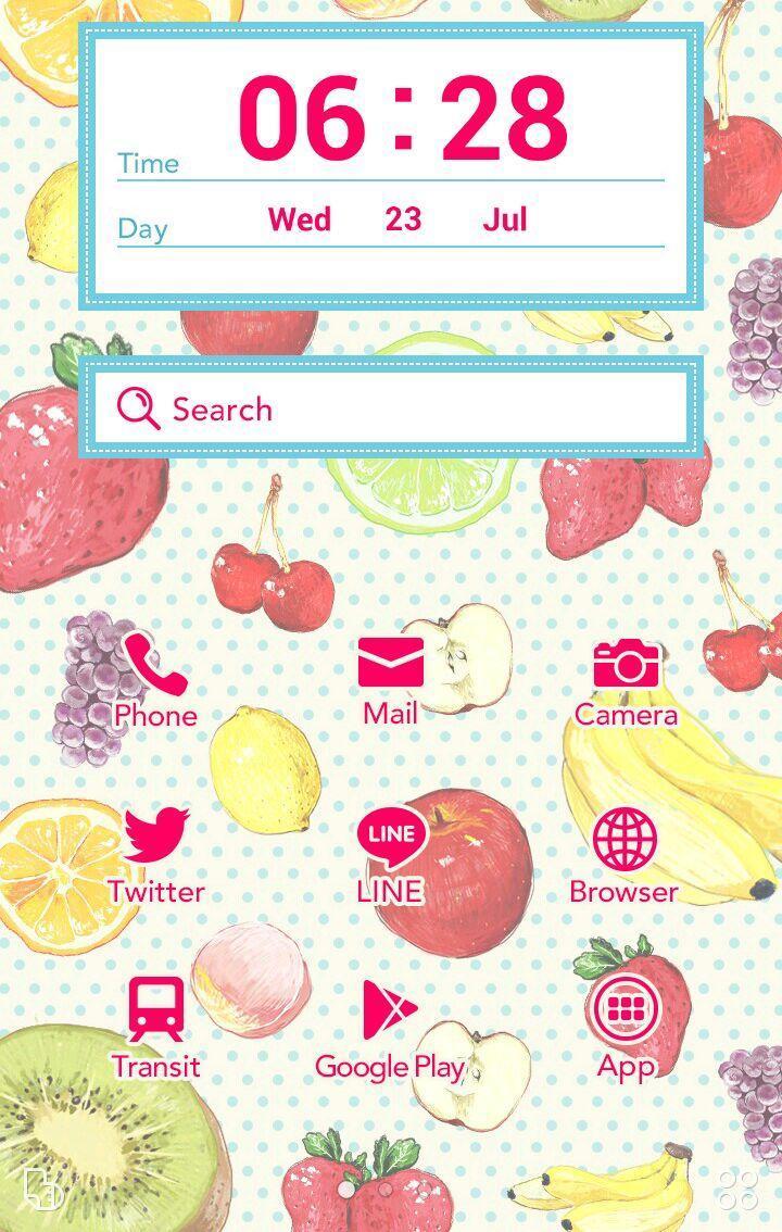 カラフルフルーツ 壁紙きせかえ For Android Apk Download