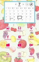 カラフルフルーツ 壁紙きせかえ screenshot 1