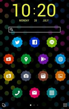 カラフルポップアイコン 壁紙 無料きせかえ Buzzhome For Android Apk Download
