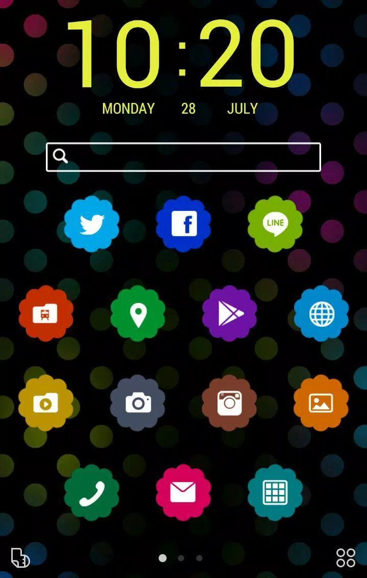 Download Do Apk De カラフルポップアイコン 壁紙 無料きせかえ Buzzhome Para Android