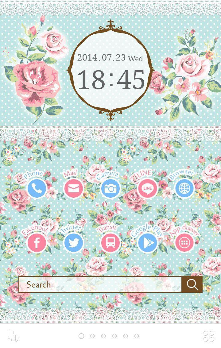 花柄壁紙きせかえ For Android Apk Download