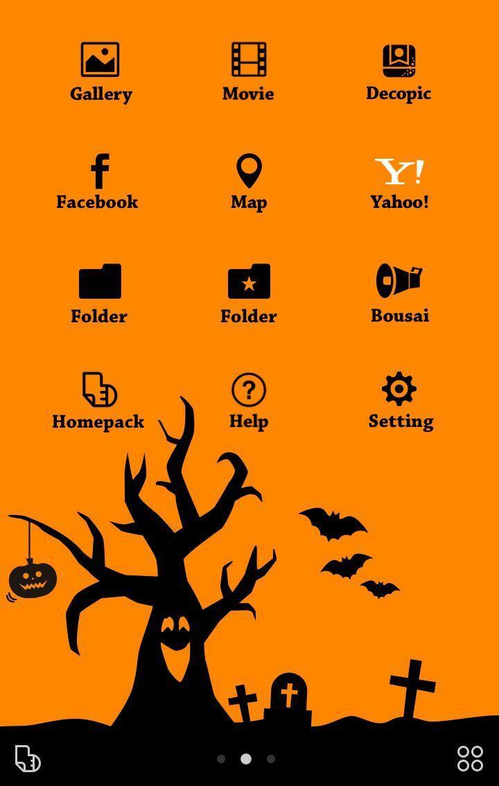 ハロウィンおばけ 壁紙 無料きせかえ Buzzhome For Android Apk Download