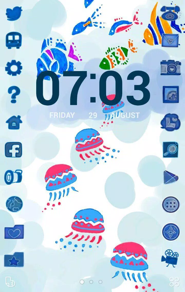 Android Icin かわいいクラゲたち 壁紙画像 無料きせかえ Buzzhome Apk Yi Indir