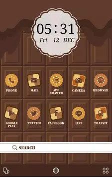 Android向けのとろける板チョコ 壁紙アイコンきせかえ Apkをダウンロードしましょう
