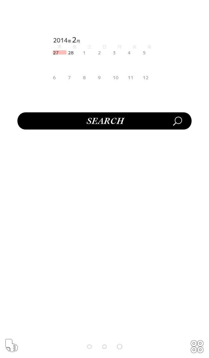 Android 用の 壁紙画像 きせかえ無料 モノトーンタイポ Buzzhome