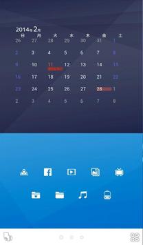 壁紙アイコンきせかえ無料 ネイビーブルー Buzzhome Pour Android Telechargez L Apk