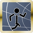 Pipe run stick man آئیکن