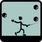 Fencing and Coin icon