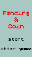 Fencing and Coin پوسٹر