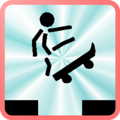 Skateboard game schedule Stick icon