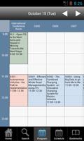 20th ITS WC - MySchedule imagem de tela 2