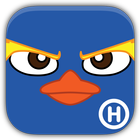 Athlete Penguin - Hurdle - ikon