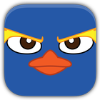 Athlete Penguin - Sprint icône