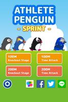 Athlete Penguin - Sprint plakat