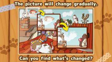 Aha-Experience Cat World - What's changed? plakat