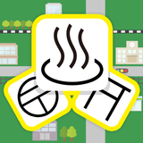 Japanese map symbols - Fun edu icon