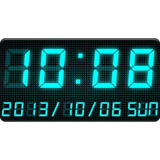 LED clock widget C-Me Clock
