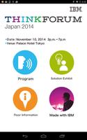 THINKFORUM Japan 2014 poster