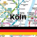 Köln Subway/Metro/Train Offline Map ケルン電車路線図　無料 APK