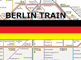 Berlin Subway/Metro/Train Offline Map ベルリン電車路線図　無料 Affiche