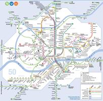 Frankfurt Subway/Metro/Train Offline Mapフランクフルト路線図 screenshot 1