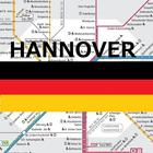 Icona Hannover Subway/Metro/Train Offline Map ハノーバー電車路線図