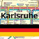 Karlsruhe Subway/Metro/TrainBus Mapデカールスルーエ電車路線図無料 APK