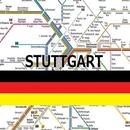 Stuttgart Subway/Metro/Train Map シュトゥットガルト電車路線図 APK