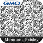 きせかえ壁紙☆Monotone Paisley أيقونة