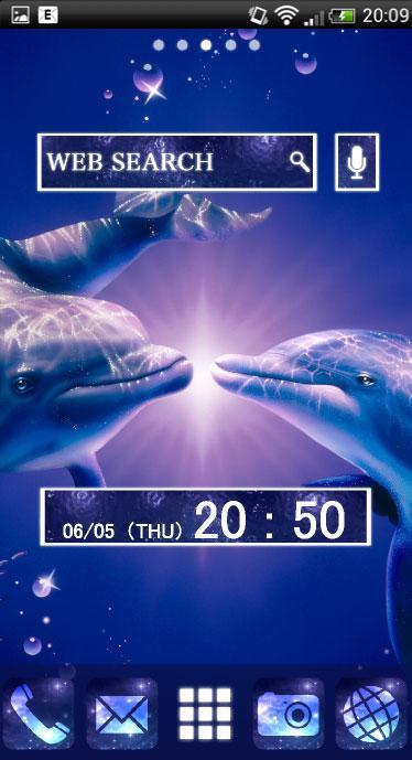 ラッセンきせかえ Dolphin Lovers For Android Apk Download