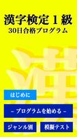 漢字検定１級 「30日合格プログラム」  漢検１級 screenshot 3