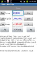 Power-Calculator Ekran Görüntüsü 2