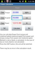 Power-Calculator Ekran Görüntüsü 3