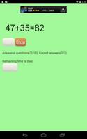 Chatting Math Drill اسکرین شاٹ 1