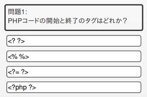 2週間やりこみ型PHP5技術者認定初級試験問題集無料版 poster