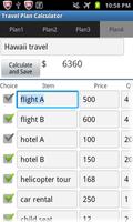 BOM like Travel Plan Calc screenshot 1