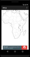 Blank Map, Africa الملصق