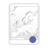 Blank Map, Europe иконка