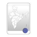 白地図　インド APK