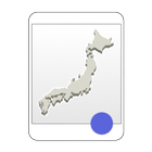 Blank Map, Japan ไอคอน