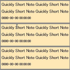 Quickly Short Note icon