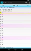 One Push Time Card 截图 3