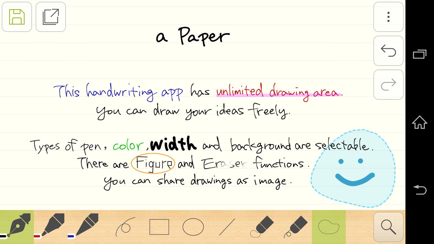 Handwriting memo "a Paper" APK Download - Free Tools APP ... Business, education, or home use.