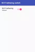 Simple WiFi tethering switch screenshot 1