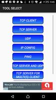 TCP/UDP TEST TOOL Affiche