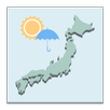 降水ナウキャストアイコン表示ウィジェット APK