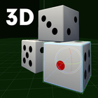 Dice 3D icon